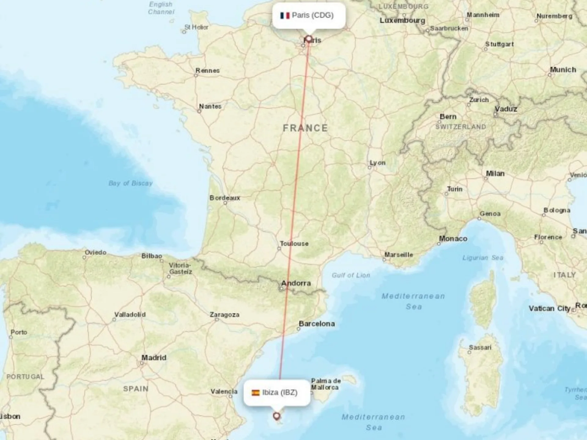Ibiza Yacht Assistance Maps