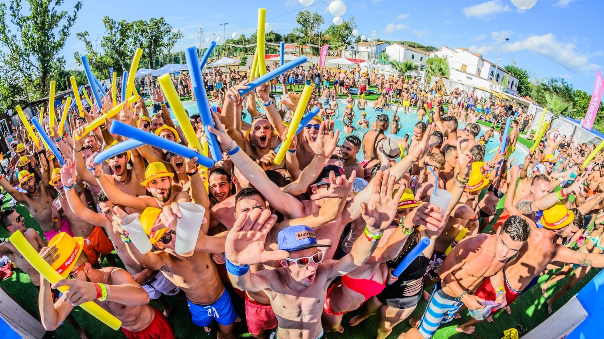 Pool party à Lloret de Mar