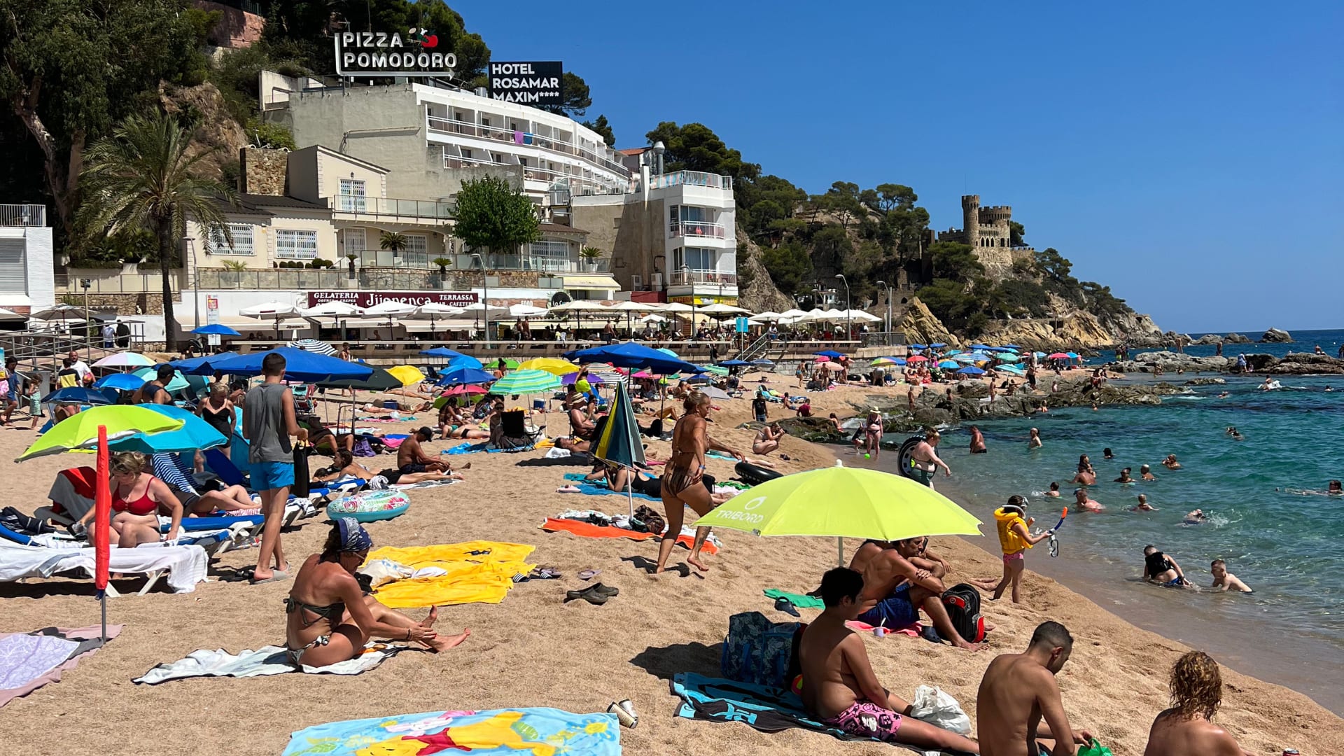Plage de Lloret de Mar