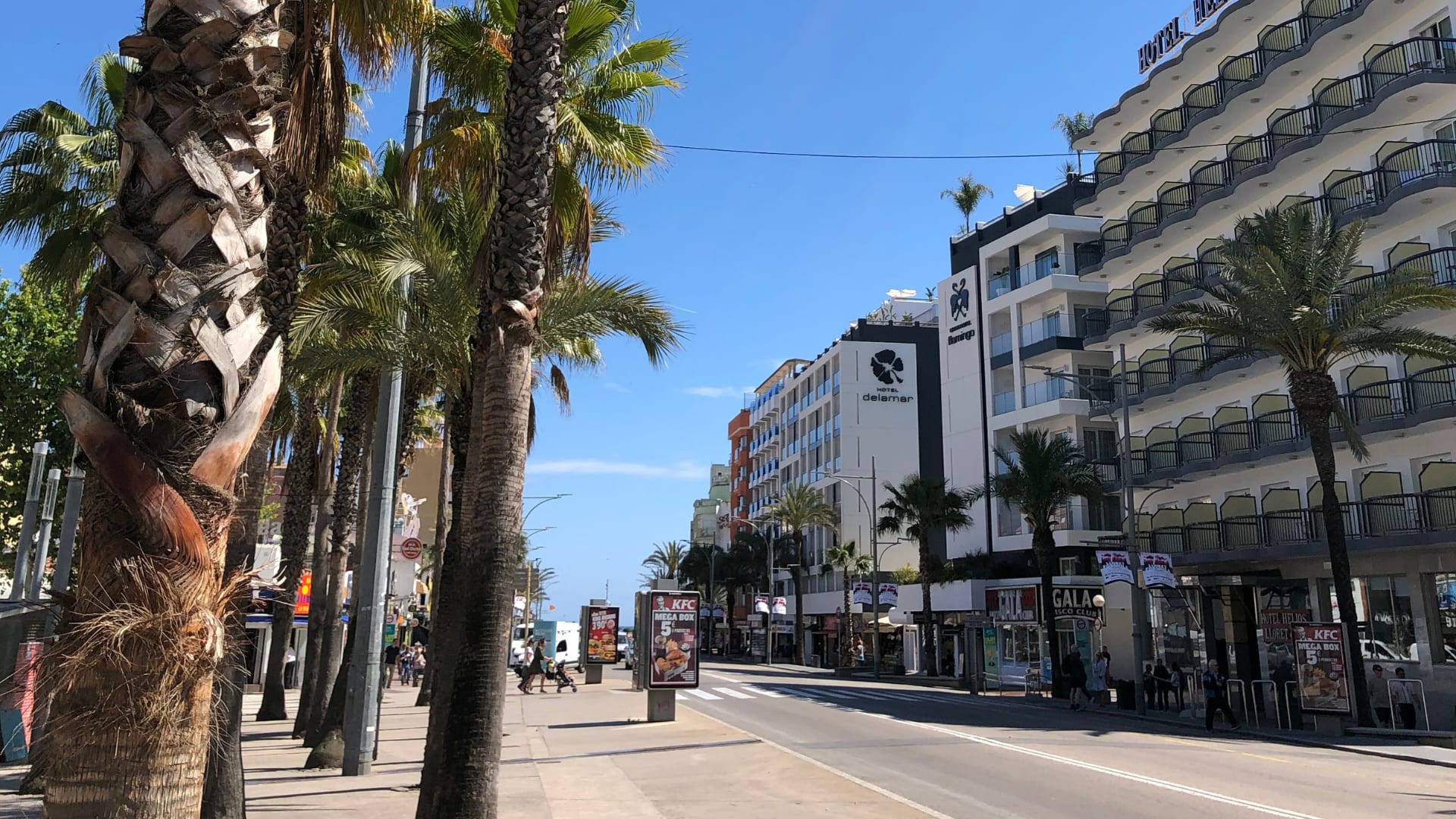 Centre-ville de Lloret de Mar