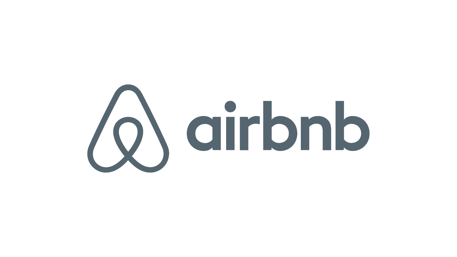 Logo d'Airbnb avec un design moderne et épuré.